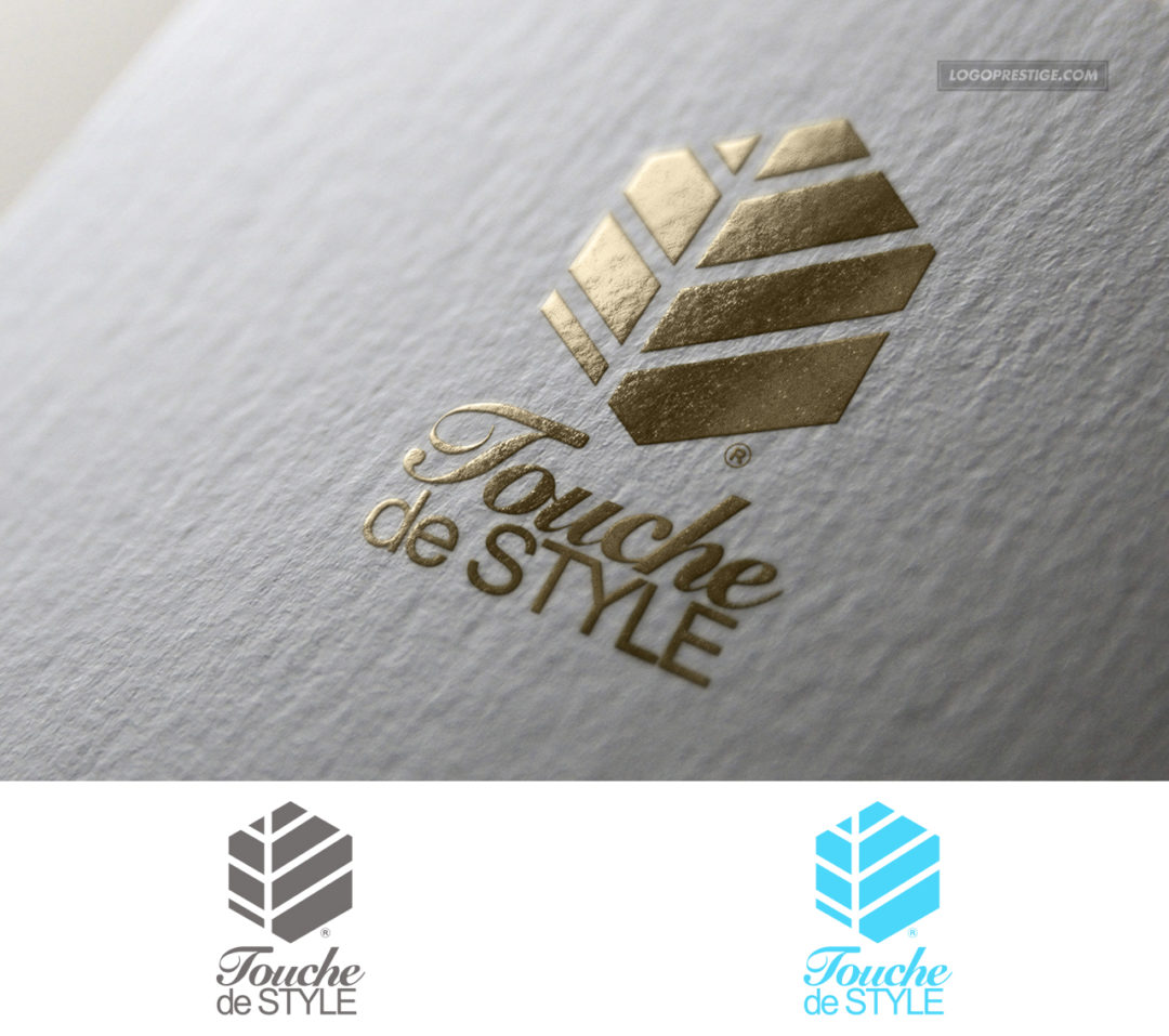 Création logo luxe Touche2style