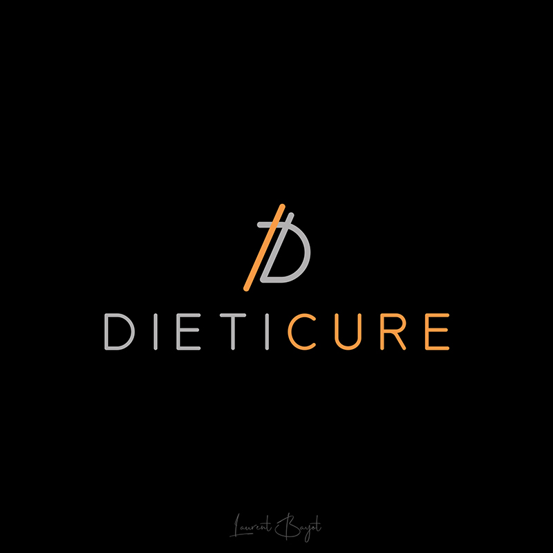 logo fond noir bien-être